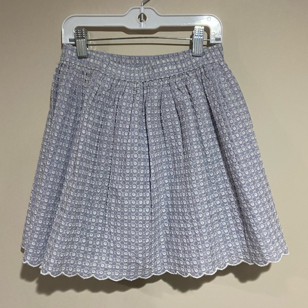NWOT Girls Size Medium Blue Skirt